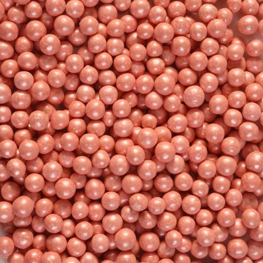 Сахарный жемчуг Коралловый  перламутр 5 мм