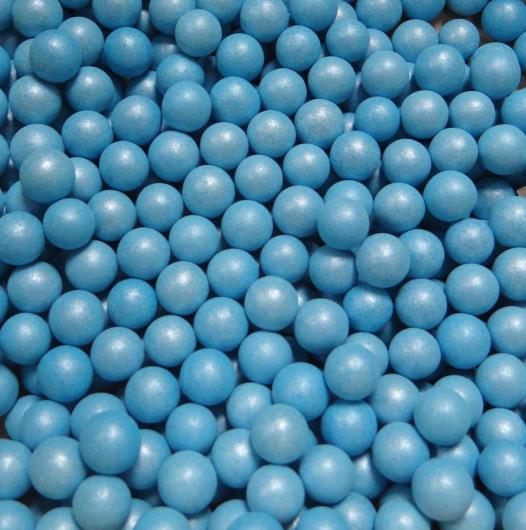 Сахарный жемчуг Синий перламутр 5 мм