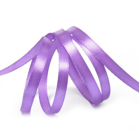 Лента атласная 1,2 см светло сиреневая 081