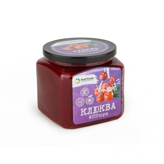 Пюре Proff Puree клюква 0,5 кг замороженное