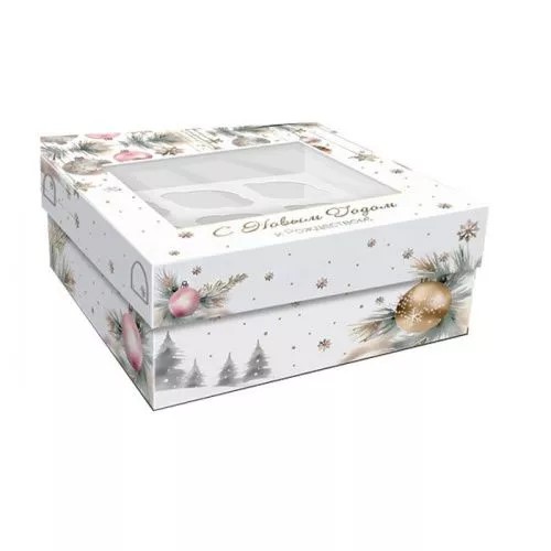 Коробка на 9 капкейков 