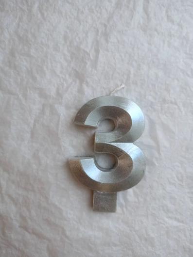 Свеча для торта восковая 