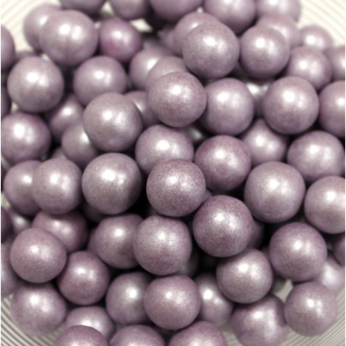 Сахарный жемчуг Лиловый перламутр 10 мм